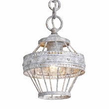Golden Canada 7856-M1L OY - Wry Lighting Ferris 1-light Pendant in Oyster